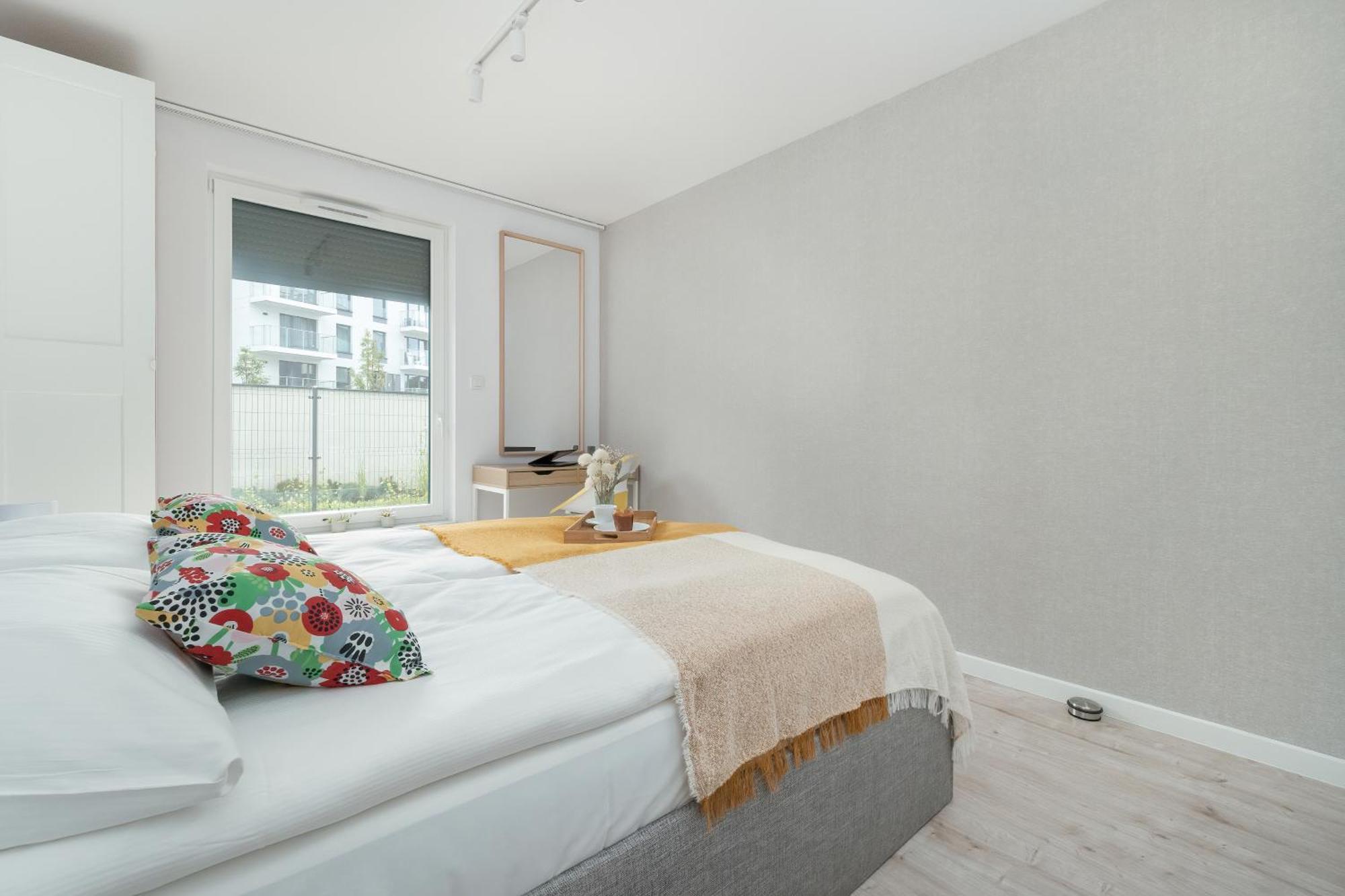 גדנסק Sea And Stadium Apartments In Good Design With Parking & Garden By Rent Like Home מראה חיצוני תמונה